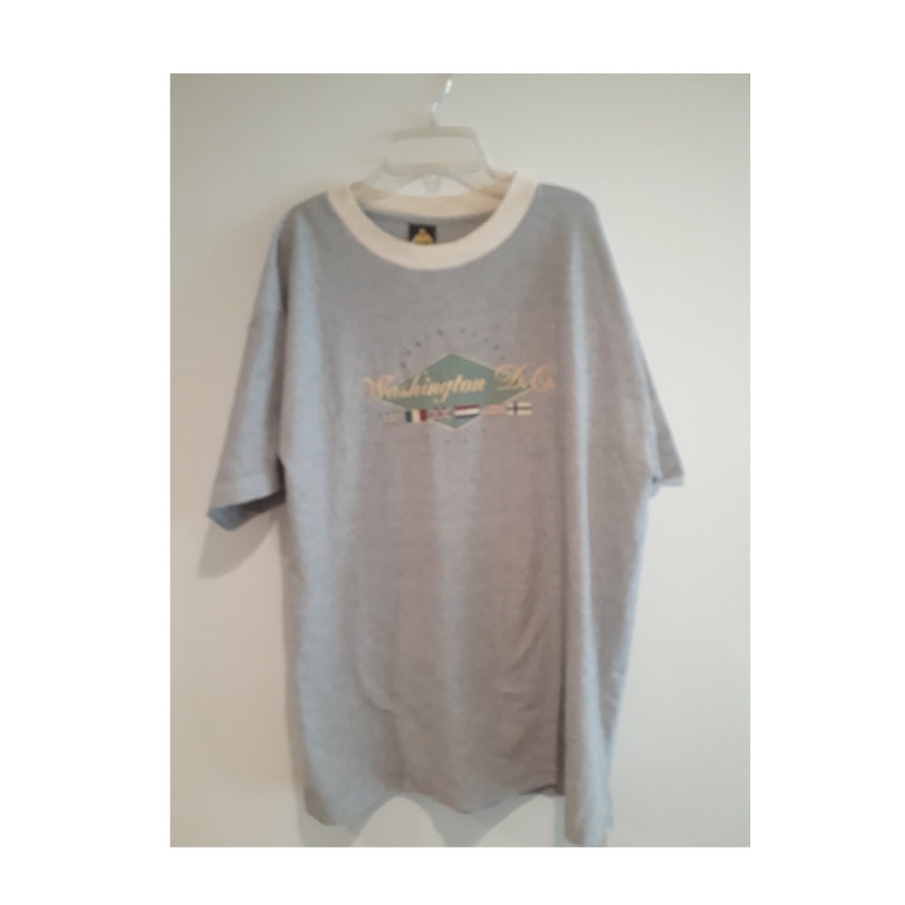 Vintage Washington DC Ringer  T-Shirt Size XL